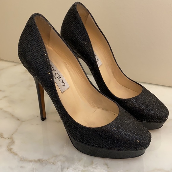Jimmy Choo Cosmic Pump. Size 37 - Picture 4 of 4